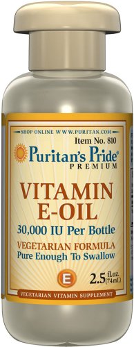 Puritan's Pride Vitamin E-Oil 30,000 IU-2.5 fl oz Oil