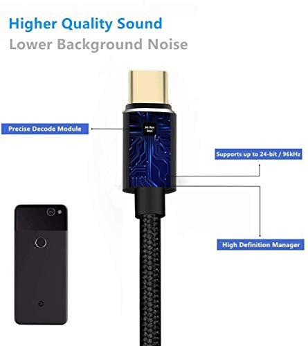 3 Headphone+Adapter+Dongle+Compatible+Samsung