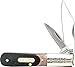 Old Timer 280OT Barlow 5.7in S.S. Traditional Folding Knife with 2.3in Clip Point Blade and Sawcut Handle for Outdoor, Hunting, Camping and EDC,High Carbon Stainless steel