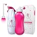 Peri Bottle for Soothing Postpartum Care. Post Partum 15oz Portable Perineal Bottle with Angled Spout - for Pain & Hemmoroid Treatment After Childbirth - Labor & Delivery Hospital Bag. Shower Gift.
