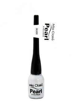 Miss Claire Pearl Eyeliner, 12 Silver, 5 g