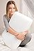 (2 Pack) PharMeDoc Memory Foam Pillow w/ Cooling Gel - Orthopedic Support Pillow Designed for Maximum Comfort and Pain Relief - Hypoallergenic Material - Washable Pillow Cover