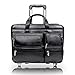 McKleinUSA Clinton 88445 Black 17 Detachable-Wheeled Laptop Case