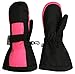 N'Ice Caps Kids 100 Gram Thinsulate Extreme Cold Waterproof Long Cuff Mittens