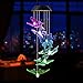 Wind chimes outdoor, gifts for mom,solar wind chimes ,butterfly wind chime ,outdoor decor, mom gifts,birthday gifts for mom,gardening gifts,grandma gifts, wind chimes solar,windchimes unique outdoor