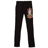 Harry Potter Gryffindor Crest Adult Black Lounge Pants (Small)
