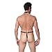 Iooho Men Sexy Lingerie Sling Stretch Halter G-String Bikini Bodysuit Flirt Underwear Thong Cockring Set