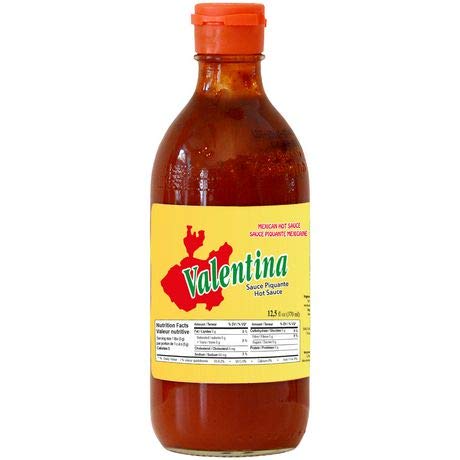 Valentina Hot Sauce Salsa Picante Mexican - 12.5 oz (Pack of 2) with Stubby Pubby Basting Brush