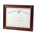 DAX Document Frame, Insert 8-1/2 x 11 Inches, Frame 10-1/2 x 13 Inches, Rosewood/Black (DAXN15786NT) Sold as 4/Pack