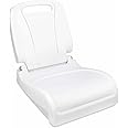 Pathneer Poolside Chairs for Edge of Pool, Upgraded Foldable Pool Chair with Handle & Back Support, Portable & Lightweight Outdoor Pool Chairs for Beaches, Picnic, Camping, Sporting Events, White