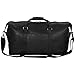 Kenneth Cole Reaction I Beg to Duff-er' Full-Grain Colombian Leather Carry Travel Bag, Black, 20-Inch Classic Top Zip Duffel