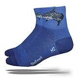 Defeet AirEator 2.5in Attack! Cycling/Running Socks - AIRATT