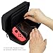 TAKECASE Nintendo Switch Hard Case, Fits Adapter/Charger, Includes 19 Game Card Storage, Accessories Pouch, Handle, Nintendo Switch Carrying Case, Nintendo Switch Case – Blackthumb 2