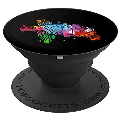 Watercolor Sea Turtle – PopSockets Grip and Stand for Phones and Tablets