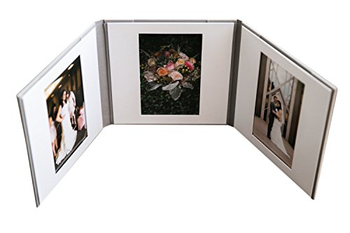 Matted Book Cloth Trifold 4x6 Print Holder - Photographer Supply Co
