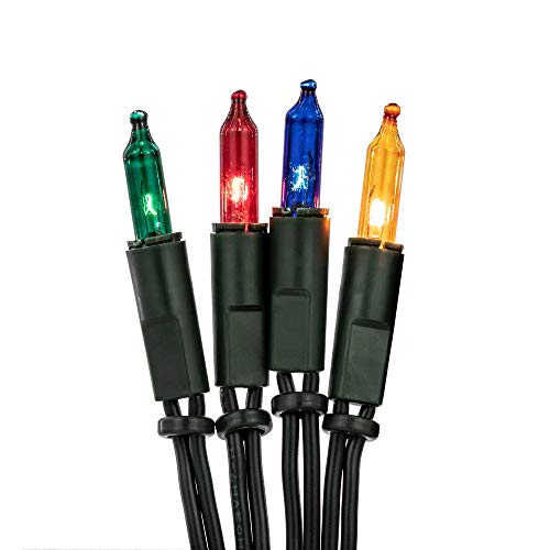 Hellum 833577 Lichtketting 35 Pisellokaarsen kleurrijk/8,1 m/binnen/toevoerleiding 2 x 1,5 m groen - Afbeelding 3