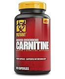 Mutant Carnitine Capsules – Proven Levels (2250 Mg Per Dose) Of The Stabilized Form Of L-Carnitine (L-Carnitine-L-Tartrate) Plus The Patented Absorption Agent Bioperine - 120 Capsules Per Bottle