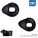JJC Soft Silicone 360º Rotatable Ergonomic Oval Shape Camera Viewfinder Eyecup Eyepiece for Sony ILCE A6300 A6000 NEX-6 NEX-7 Replace Sony FDA-EP10