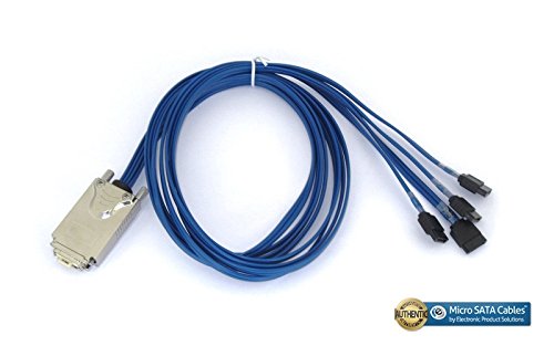 Mini SAS SFF-8470 to 4 X 7 Pin SATA -1 Meter