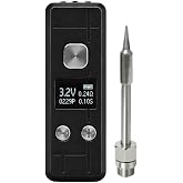 Smart Mini Portable Soldering Iron Small | 510 connection type c port digital screen 400mah