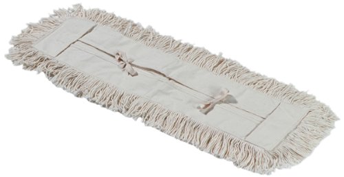 Carlisle 364754800 Flo-Pac Dust Mop Refill, 48" x 5", Cotton