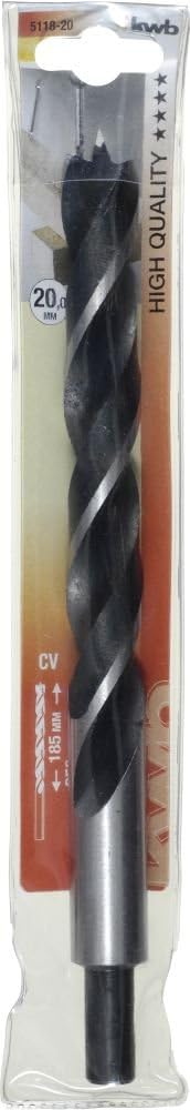 kwb Beam Drill diameter 20 Mm X 250 Mm in industrial Quality, Extra Long With 1-Bevel Spiral Shape for Precise Drilling - Image 3