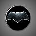 Justice League Magnets or Pins DC Comics Superhero Symbols Set of 7 Batman Superman Wonderwoman Aquaman Flash Cyborg (1