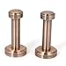 eForwish Brass Robe Hooks Wall Mounted - Towel Hooks Coat Hooks Wall Hooks Hat Hangers(Red Copper,2-Piece)
