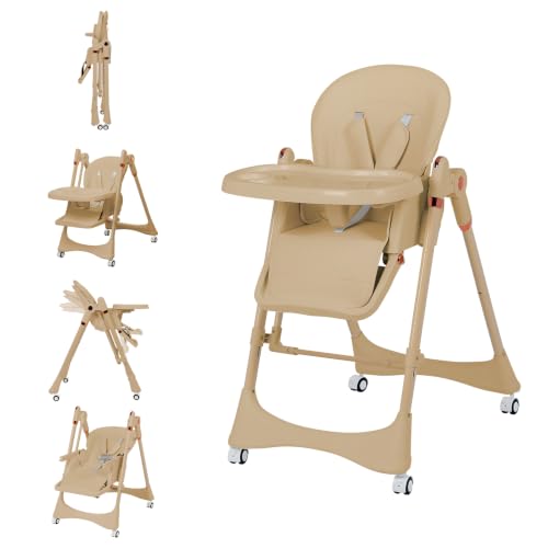6-in-1 High Chair | Convertible Baby High Chair for Newborn to Toddler | Easy-C…