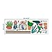 ZooartZooarts Cartoon Cactus Bird Cage wall stickers Decals Decals Kids Nursery Decor Mural