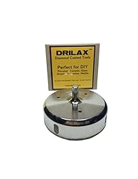 drilax 3 1 2 inch Diamond agujero sierra Broca para vidrio (