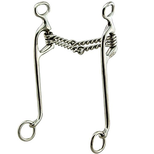 Coronet Double Twisted Wire Walking Horse Bit