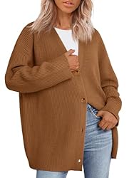 LILLUSORY Women Oversized Cardigan Sweater 2025