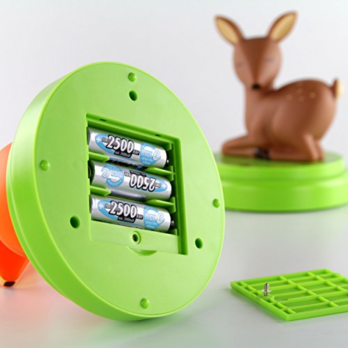 ANSMANN maxE Rechargeable AA Batteries 2500mAh Low Self Discharge (LSD) NiMH AA Battery pre-charged for remote, controller, flashlight etc. (4-Pack)