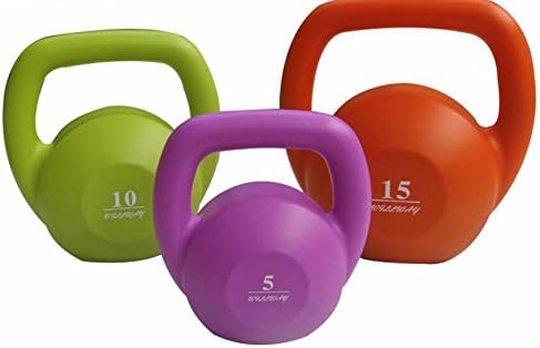 YZL Kettlebells/green tasteless dumbbell/color pot kettle bells , 5 pounds (2.2kg)