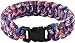 Red White and Blue Camo Paracord Survival Bracelet By Bostonred2010