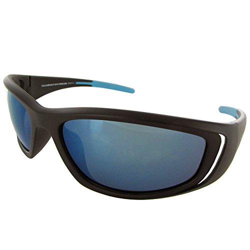 Vuarnet Extreme Unisex VE5001 Athletic Plastic Sunglasses, Matte Black