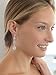 Mariell Dramatic Micro-Pave CZ Dangle Bridal Wedding Earrings with Genuine Silver Platinum Plating