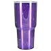 30 oz Purple Tumbler Stainless Steel Double Wall Vacuum Insulated Water Iced Coffee Travel Mug Cup with Lid