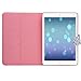 iPad Mini 1/2/3 Case, Dteck Cartoon Cute Flip Folio Stand PU Leather Case with Cards Slots & Money Holder Full Body Protective Cover for Apple iPad Mini 3/2/ 1 (Two Owls)