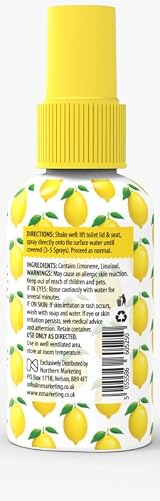 Lu-mist 4 x 60ml Assorted Toilet Bowl Spray Citrus Fresh Coastal Breeze view 4