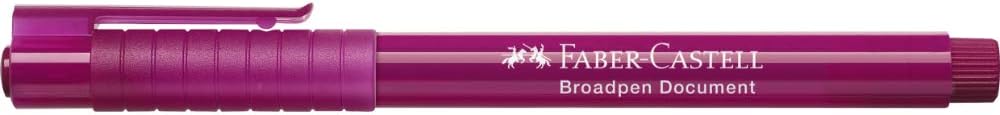 Faber Castell 155437 "Broadpen 1554" Fineliner - Magenta - Image 5