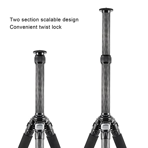 Tripod Extension Pole Telescopic Section Tripod Center Column Extender  Carbon Fiber Center Column Tripod Ext