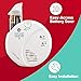 First Alert SCO5CN Battery Operated Combination Smoke and Carbon Monoxide Alarm, Family Value 4 Pack with Free Goodies for Kids