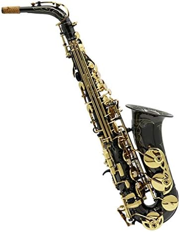 Saxophones E-flat Professional Playing Alto Duct Black Nickel Gold Children With Handbag, With Music Stand Wind Instruments