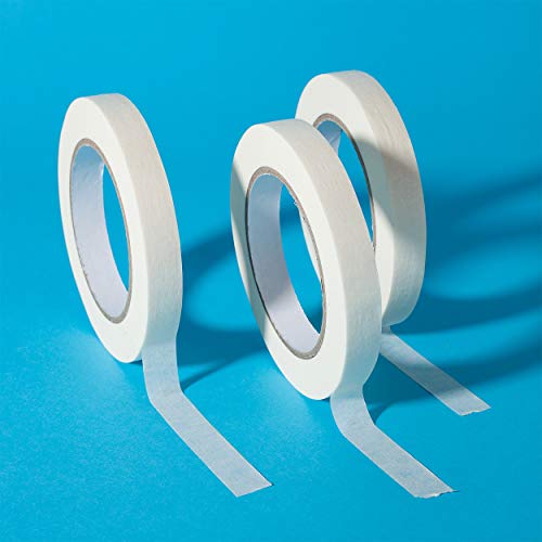 Mr. Pen- Tape, Drafting Tape, Masking Tape, 0.6 inch Tape (Pack of 3), Painters Tape, Paper Tape, Art Tape, Labeling Tape, Art Supplies, Craft Supplies, Arts and Crafts Tape, 3 Tape Rolls, Artist Tape