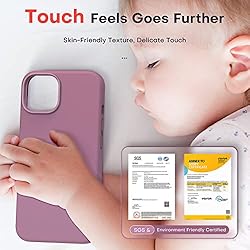 TOCOL 5 in 1 for iPhone 14 Case, with 2 Pack Screen