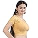Chandrakala Women's Stretchable Readymade Indian Ethnic Saree Blouse Crop Top Choli (B102)