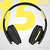 PowerLocus-Bluetooth-Over-Ear-Headphones-Wireless-Stereo-Foldable-Headphones-Wireless-and-Wired-Headsets-with-Built-in-Mic-Micro-SDTF-FM-for-iPhoneSamsungiPadPC-BlackYellow PowerLocus Bluetooth Over-Ear Headphones, Wireless Stereo Foldable Headphones Wireless and Wired Headsets with Built-in…