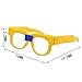DIY Building Bricks Glasses Children's Early Education Enlightenment Intelligence Toys Creative Party Favors Creative Building Block Brick Glasses 9 Pcs/Set
